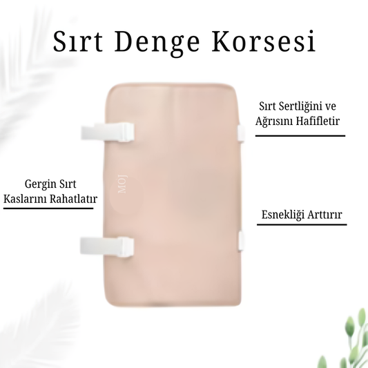 Moj Essence - Sırt Castor Denge Korsesi